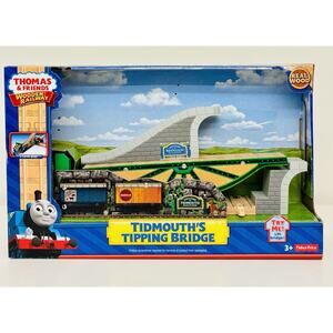 Tidmouth's Tipping Bridge Thomas & Friends Wooden Railway BMM89 Complete w/ Box